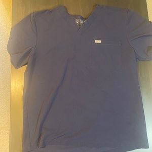 FIGS Men Size XL top and jogger pants.  Navy Blue